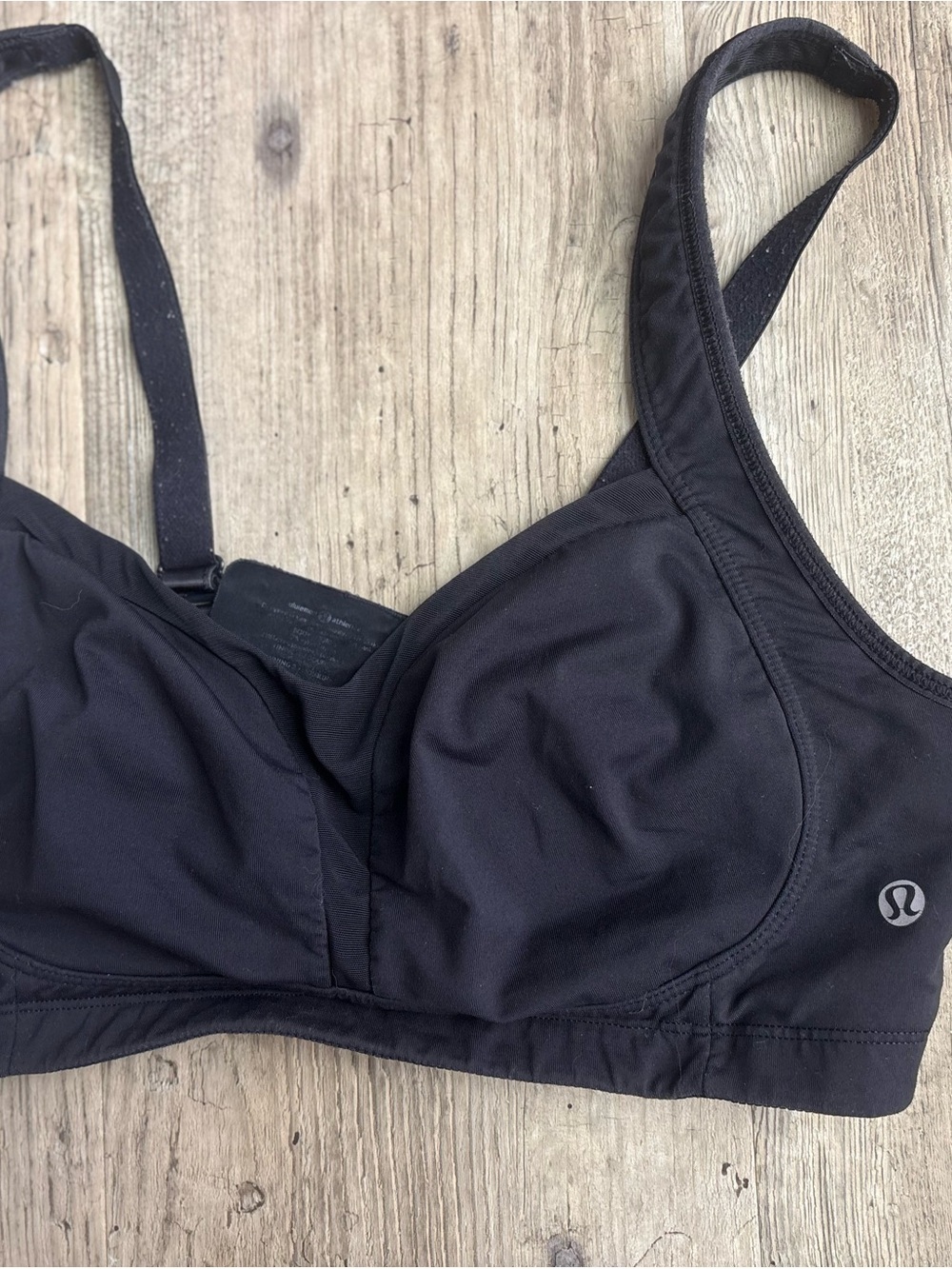 lululemon athletica Black Lightweight Molded-Cup Sports Bra